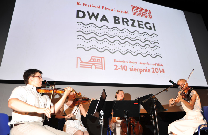 Gala otwarcia, 8. Festiwal Filmu i Sztuki Dwa Brzegi w Kazimierzu Dolnym, 2014, fot. Wojciech Matusik (źródło: dzięki uprzejmości organizatorów)