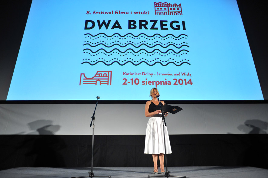 Gala zamknięcia, 8. Festiwal Filmu i Sztuki Dwa Brzegi w Kazimierzu Dolnym, 2014, fot. Jarosław Antoniak (źródło: dzięki uprzejmości organizatorów)