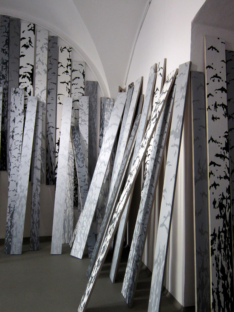 Praca Janusza Oskara Knorowskiego, „1990”, Galeria Miejska we Wrocławiu, 2014, fot. K. Wróbel (źródło: dzięki uprzejmości autorki)