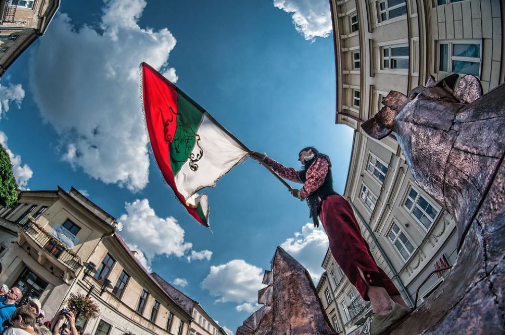 Jarmark Jagielloński 2014, Lublin, fot. Piotr Arnoldes (źródło: dzięki uprzejmości organizatora – Warsztatów Kultury)