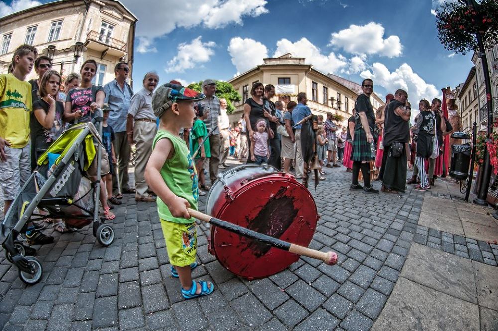 Jarmark Jagielloński 2014, Lublin, fot. Piotr Arnoldes (źródło: dzięki uprzejmości organizatora – Warsztatów Kultury)