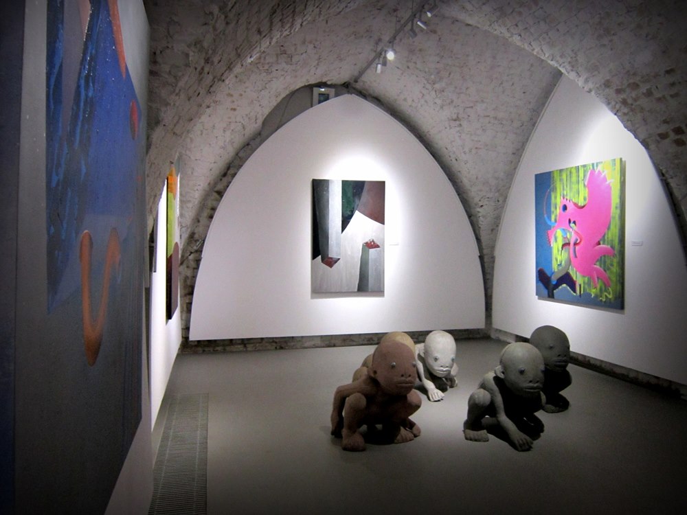 Praca Sylwestra Ambroziaka, „1990”, Galeria Miejska we Wrocławiu, 2014, fot. K. Wróbel (źródło: dzięki uprzejmości autorki)