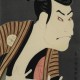 Tōshūsai Sharaku, „Aktor teatru kabuki Ōniji Ōtani II jako służący Yakko Edobe w sztuce Koinyōbō Somewake Bazuna”, 1794 (źródło: materiały prasowe Muzeum)