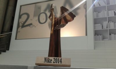 Nagroda Literacka Nike 2014 – statuetka (źródło: materiały prasowe organizatora)