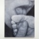 Betty Tompkins, „Sex Painting #4”, 2013, akryl, płótno, dzięki uprzejmości Galerie Rodolphe Janssen, Bruksela (źródło: materiały prasowe Zachęty Narodowej Galerii Sztuki)