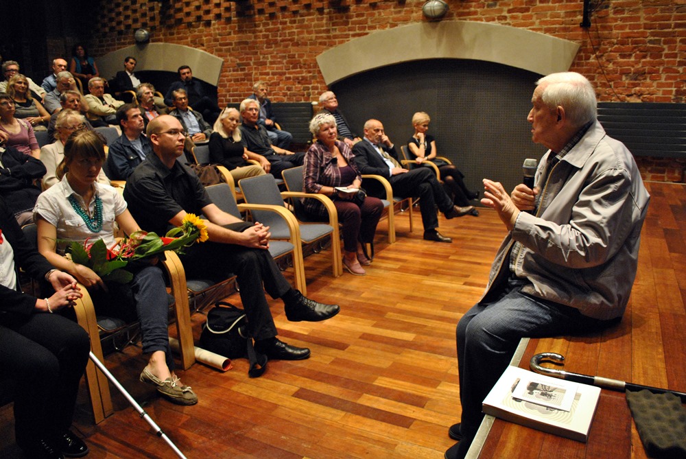 „Jerzy Wójcik. Sformowana energia”, Muzeum Kinematografii w Łodzi, 2014, fot. Anna Michalska (źródło: archiwum Muzeum Kinematografii w Łodzi)