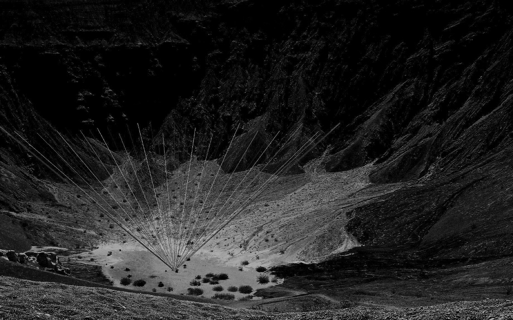 Krater Ubehebe, Death Valley National Park, Kalifornia, USA, 2012, fot. Iza Tarasewicz (źródło: ilustracje wybrane i udostępnione przez artystkę)