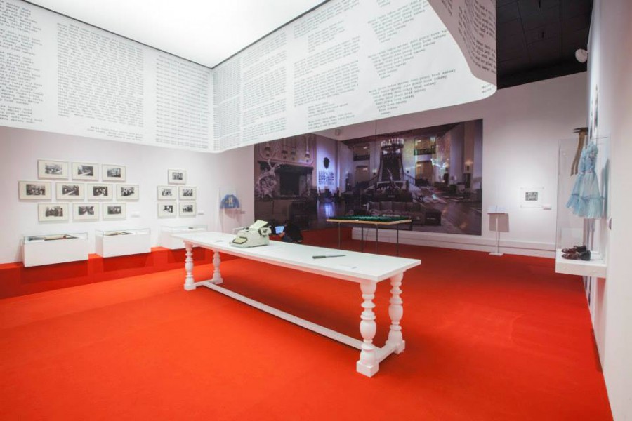 Widok wystawy „Stanley Kubrick”, Muzeum Narodowe w Krakowie, 2014 (źródło: materiały prasowe Muzeum)