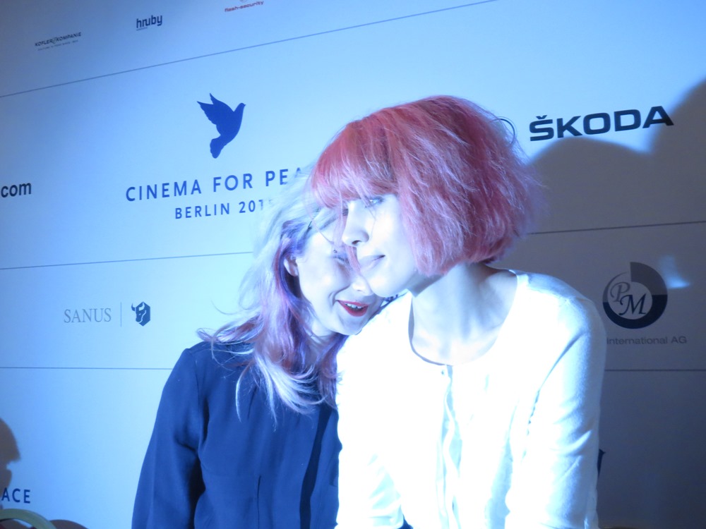 Pussy Riot, fot. Alexandra Hołownia, 65. Międzynarodowy Festiwal Filmowy w Berlinie, 2015 (źródło: dzięki uprzejmości autorki)