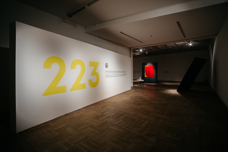 Roland Wirtz, „immediatus”, „223”, Galeria Sztuki Współczesnej Bunkier Sztuki, fot. Studio FilmLove (źródło: dzięki uprzejmości Galerii)