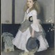 James Abbott McNeill Whistler, „Harmonia w szarości i zieleni: Miss Cicely Alexander”, olej, płótno, 190,2 × 97,8 cm, Tate, Londyn, nr inw. N04 622 (źródło: materiały prasowe organizatora)