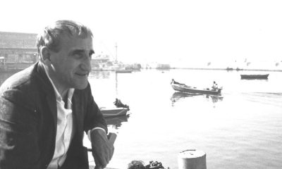 Tadeusz Kantor, fot. Wiesław Borowski, Jaffa, 1985 (źródło: dzięki uprzejmości autora tekstu)