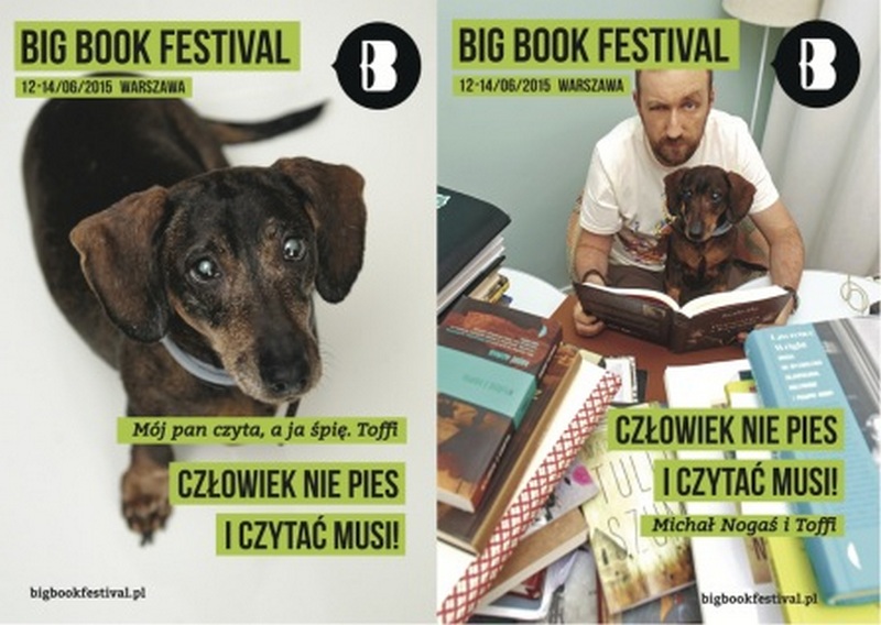 Big Book Festival – jeden z plakatów (źródło: materiały prasowe organizatora)