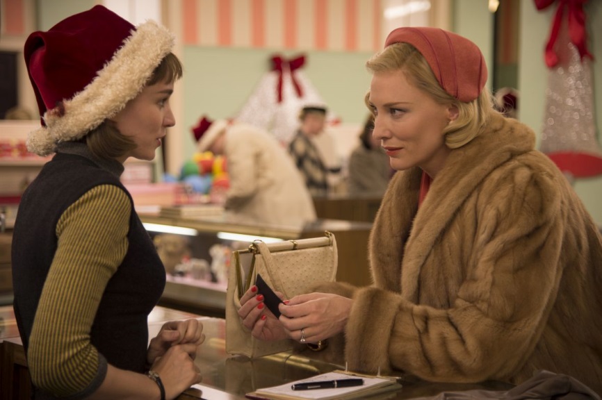 Rooney Mara (najlepsza aktorka) i Cate Blanchett w „Carol” Todda Haynesa (źródło: materiały prasowe dystrybutora)