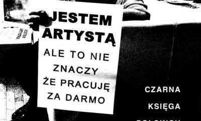 „Czarna księga polskich artystów” – okładka (źródło: materiały prasowe Wydawnictwa Krytyki Politycznej)