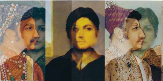 Nusra Latif Qureshi, „Did You Come Here to Find History?”, 2009; Hans Belting, „Faces. Historia twarzy” – ilustracja (źródło: materiały Wydawnictwa)