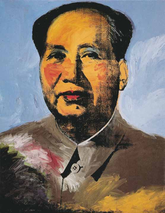 Andy Warhol, „Mao”, 1973; Hans Belting, „Faces. Historia twarzy” – ilustracja (źródło: materiały Wydawnictwa)