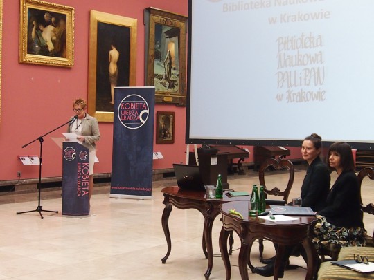Konferencja „Kobieta – Wiedza – Władza”, 2015 (źródło: dzięki uprzejmości Stowarzyszenia na Rzecz Rozwoju)