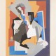 Albert Gleizes, „Le couple [Para]”, 1920, gwasz, papier, 33 × 24, kolekcja Marka Roeflera (źródło: materiały prasowe MNW)