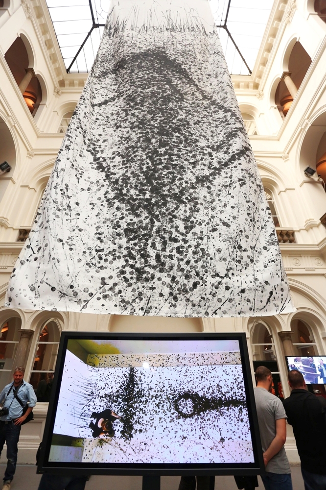16. Biennale Sztuki Mediów WRO Test Exposure, 2015, wystawa w Bibliotece Uniwersyteckiej, fot. M. Maziej (źródło: dzięki uprzejmości organizatora)