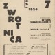 „Zwrotnica”, nr 7, Kraków, 1926–1927, projekt graficzny: Kazimierz Podsadecki, kolekcja Jana Strausa (źródło: materiały prasowe MNW)