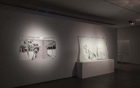 Gustav Metzger, „Działaj albo giń!”, Centrum Sztuki Współczesnej Znaki Czasu w Toruniu, 2015 (źródło: dzięki uprzejmości organizatora)