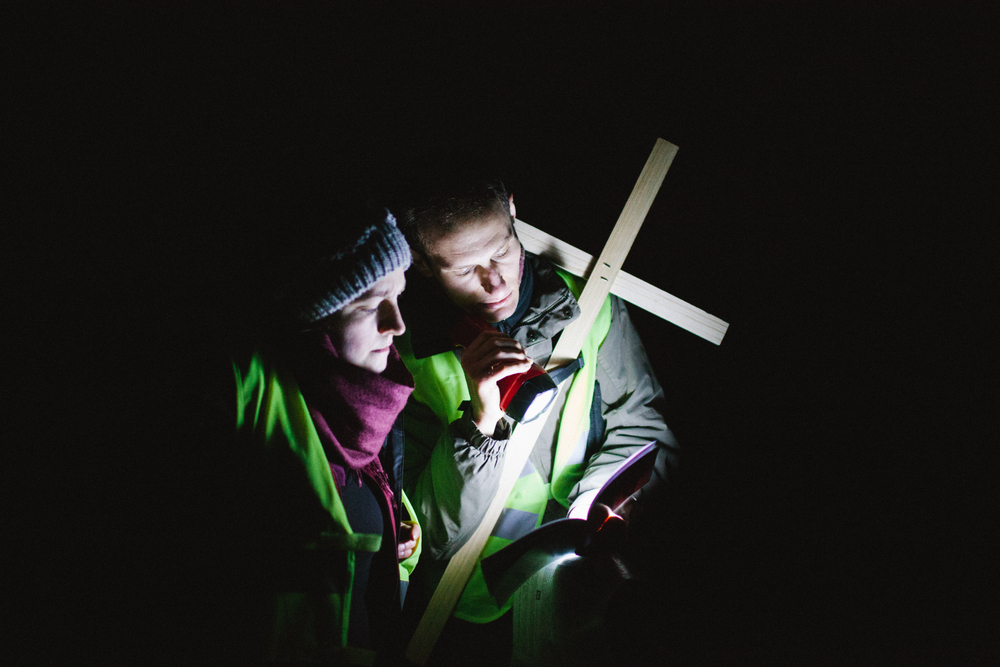 Adrian Wykrota, „Extreme Way of the Cross”, 2014 (źródło: materiały prasowe festiwalu Kaunas Photo)