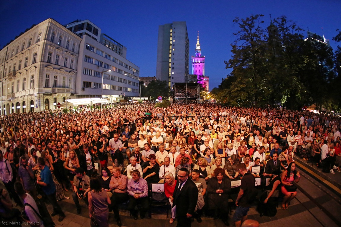 Matishayu, koncert na Placu Grzybowskim, Festiwal Warszawa Singera, 2015 (źródło: dzięki uprzejmości organizatora)
