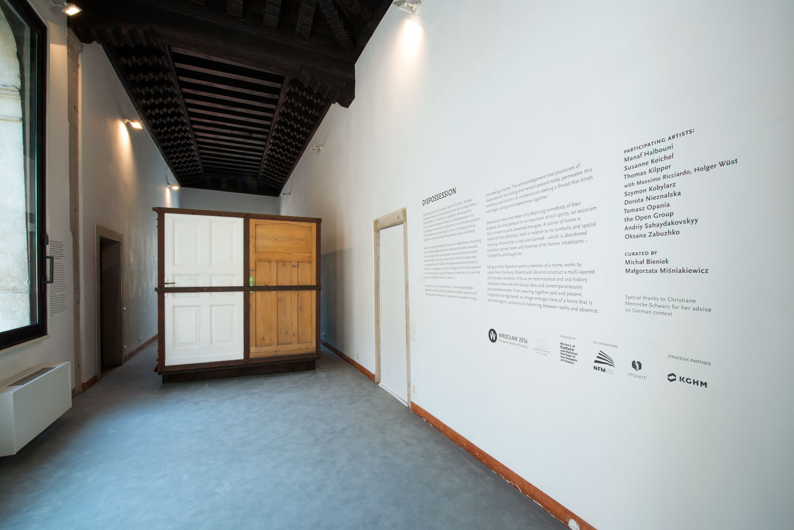 Realizacja Doroty Nieznalskiej, wystawa „Dispossession”, Biennale w Wenecji, 2015 (źródło: materiały prasowe organizatora)