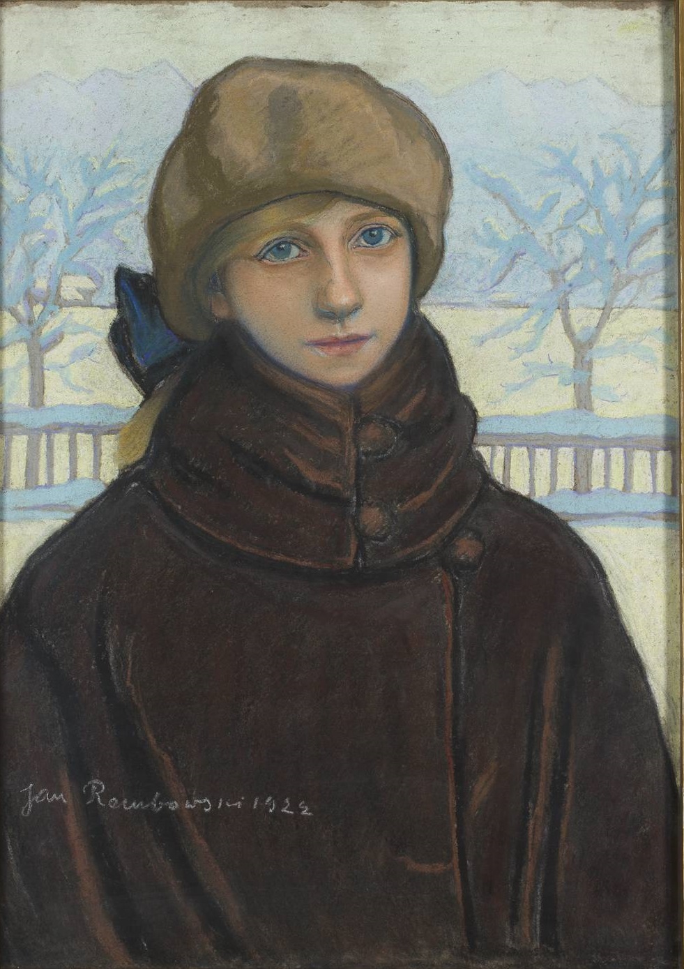 Jan Rembowski, „Portret Kazimiery Nehring”, 1922 (źródło: materiały prasowe organizatora)