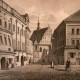 Adam Leure, Klasztor Dominikanów w Lublinie, ul. Złota, 1860 (źródło: Fundacja Brama Grodzka Teatr NN/Wikimedia Commons)
