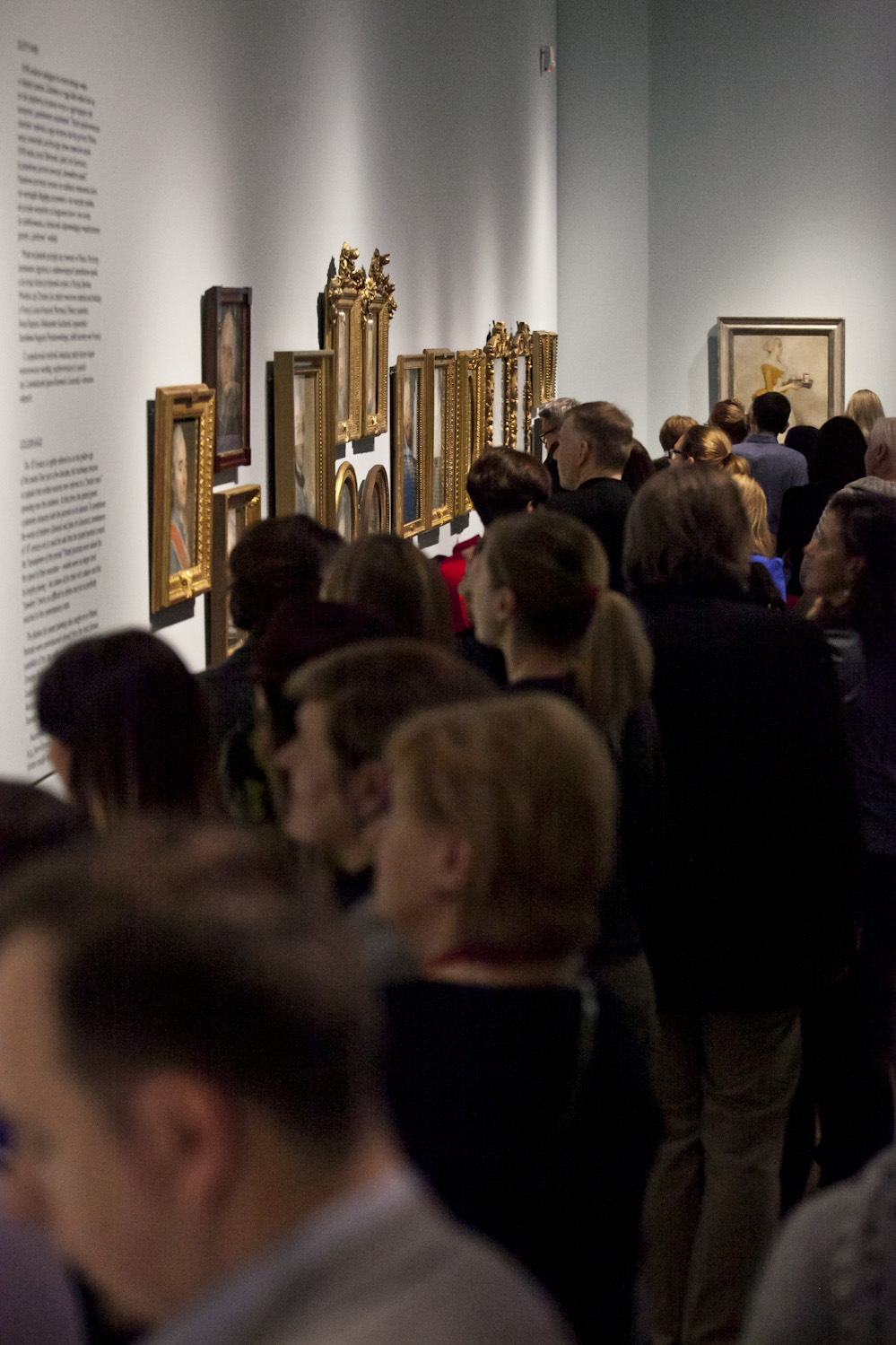 Wystawa „Mistrzowie pastelu. Od Marteau do Witkacego. Kolekcja Muzeum Narodowego w Warszawie”, 2015 (źródło: materiały prasowe organizatora)