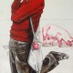 Whielki Krasnal, „Świniopas. Komuna w styku Arte Polo” z cyklu „Brothers in Arms”, akryl na płótnie, 270×120 cm, 2009 (źródło: dzięki uprzejmości artystów)