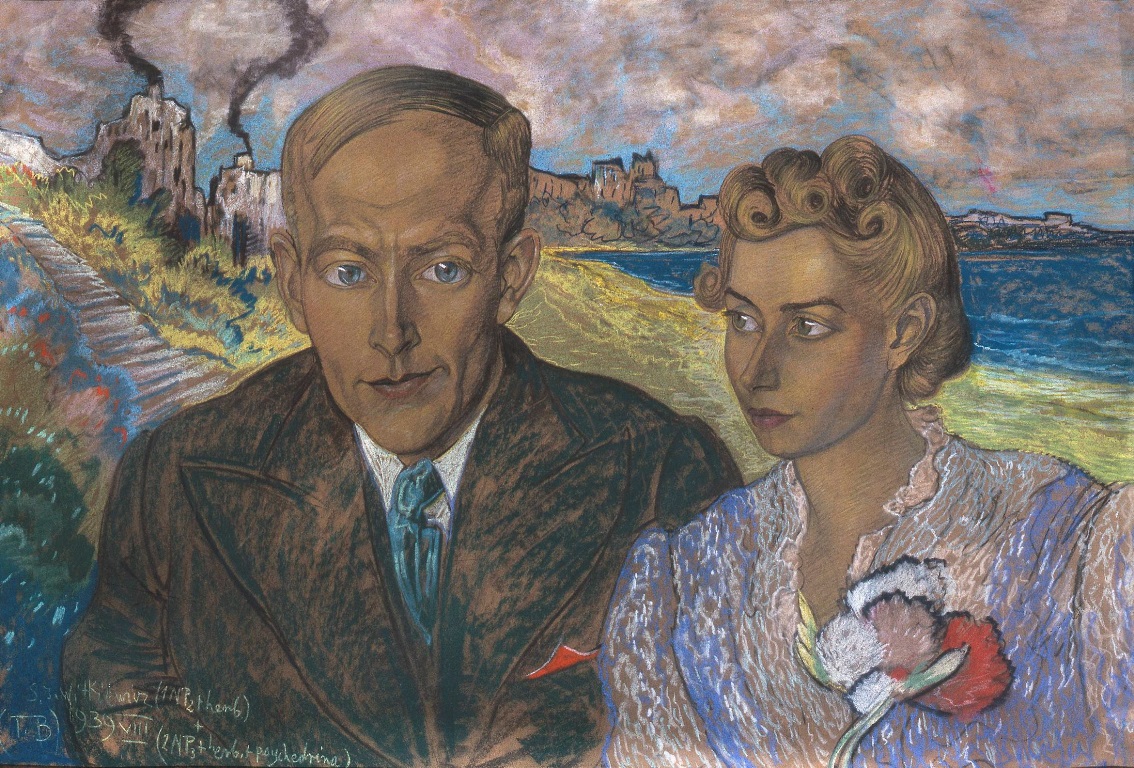 Stanisław Ignacy Witkiewicz, „Portret podwójny”, 1939 (źródło: materiały prasowe organizatora)