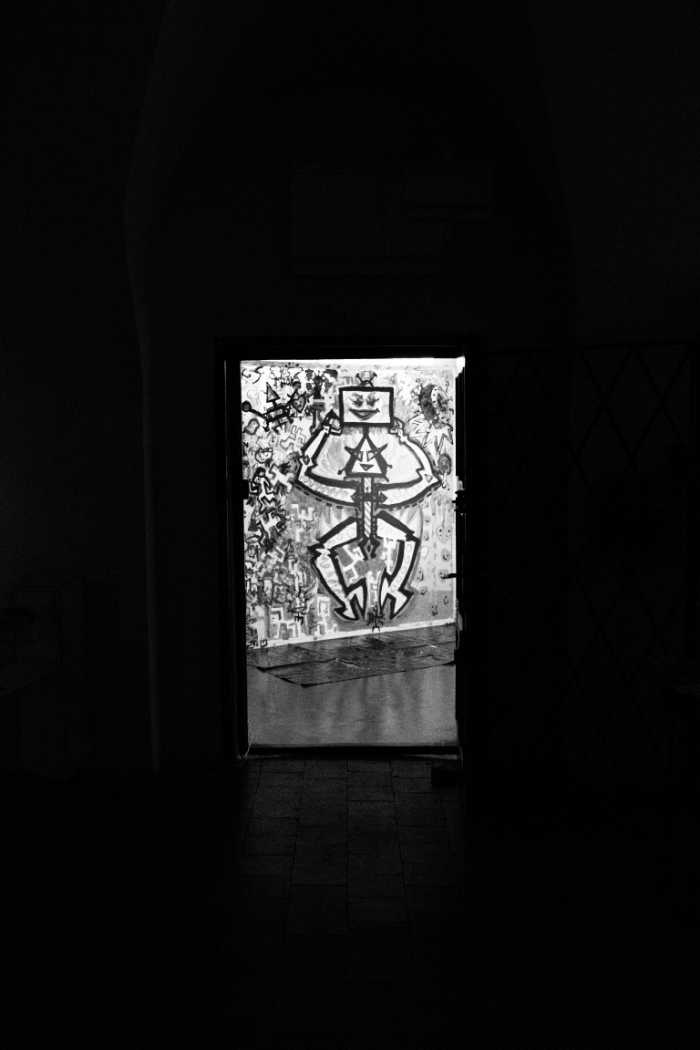 Wystawa Krzysztofa Skarbka i Piotra Saula „Nasz kosmos” w Galerii Entropia, Wrocław, 2015 (źródło: dzięki uprzejmości autorki tekstu)