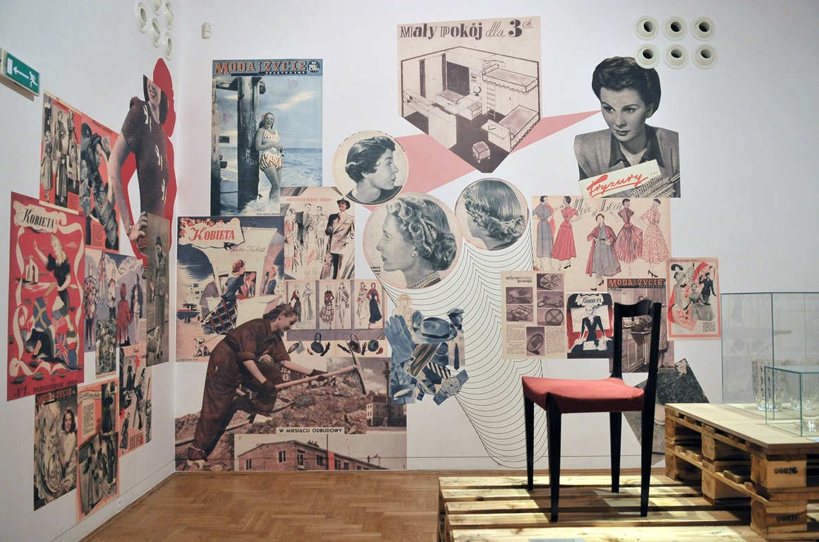Wystawa „Zaraz po wojnie”, Zachęta Narodowa Galeria Sztuki, 2015 (źródło: materiały prasowe organizatora)