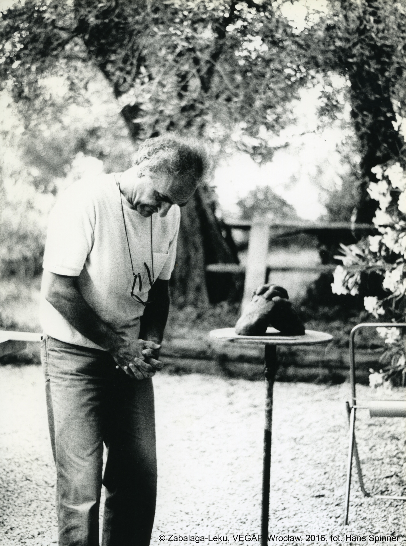 Eduardo Chillida, „Grasse”, fot. Hans Spinner (źródło: materiały prasowe organizatora)