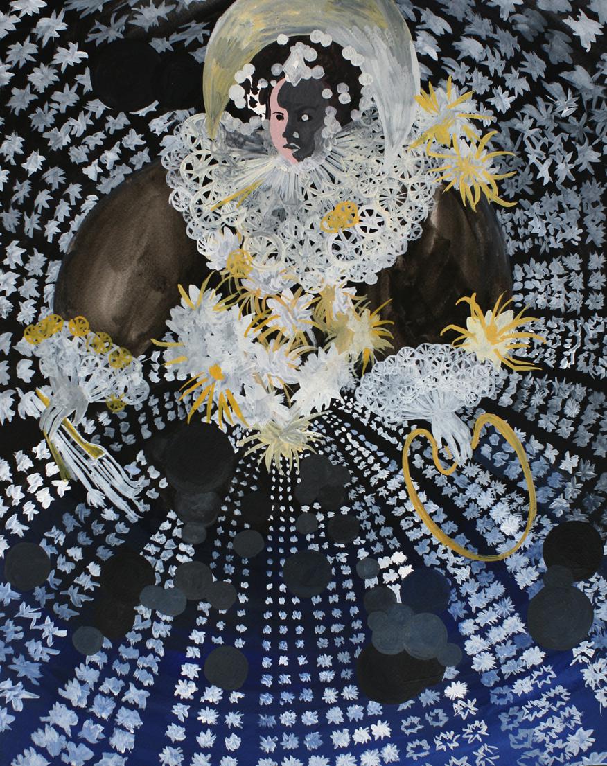 Pola Dwurnik, „Królowa malarstwa i nocy”, 2014 (źródło: materiały prasowe MWW)