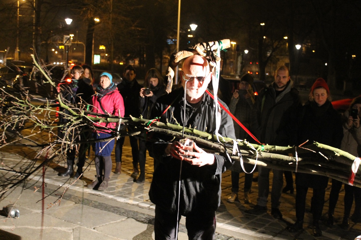 Przegląd performance rysunkowego „IMAGINE”, Think Thank lab Triennale, Wrocław 2015, fot. A. Butenko (źródło: dzięki uprzejmości organizatorów)