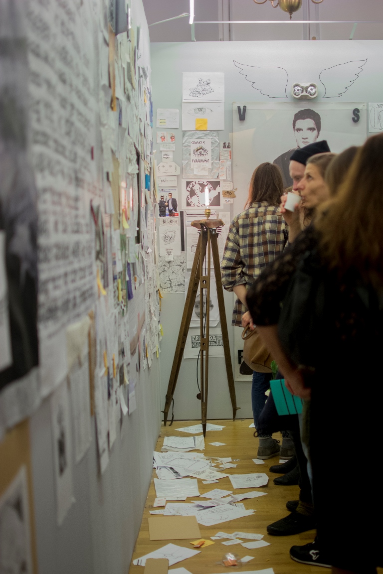 Wernisaż wystawy „Brudnopis”, Think Thank lab Triennale, Wrocław 2015, fot. J. Machnio (źródło: dzięki uprzejmości organizatorów)