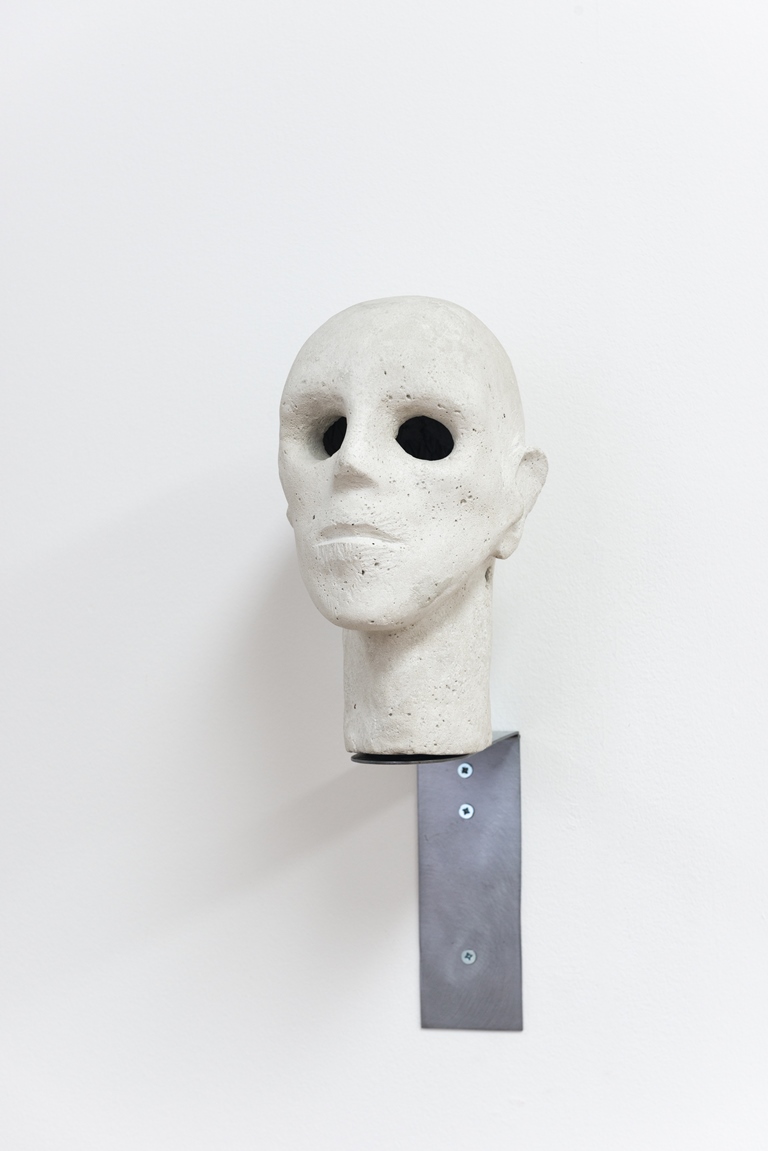 Mirosław Bałka, „The Skull”, 1989, wystawa „Nerw. Konstrukcja”, MS w Łodzi, 2016 (źródło: materiały prasowe organizatora)