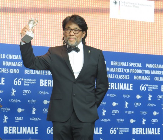 Mark Lee Ping-Bing, 66. Berlinale, fot. Alexandra Hołownia (źródło: dzięki uprzejmości autorki)