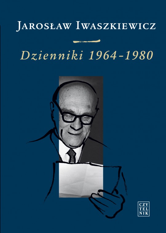Jarosław Iwaszkiewicz, „Dzienniki 1964–1980”, Wydawnictwo Czytelnik, okładka (źródło: materiały prasowe wydawcy)