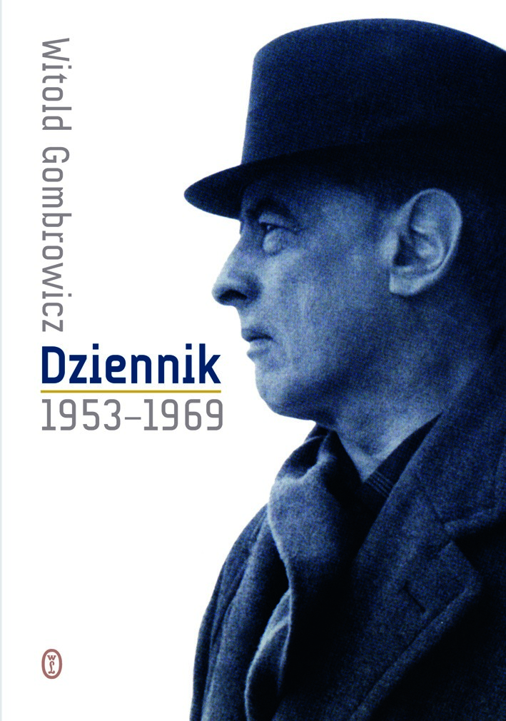 Witold Gombrowicz, „Dziennik 1953–1969”, Wydawnictwo Literackie, okładka (źródło: materiały prasowe wydawcy)