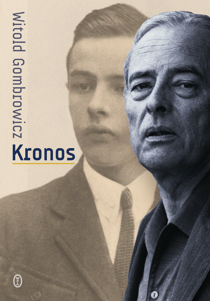 Witold Gombrowicz, „Kronos”, Wydawnictwo Literackie, okładka (źródło: materiały prasowe wydawcy)