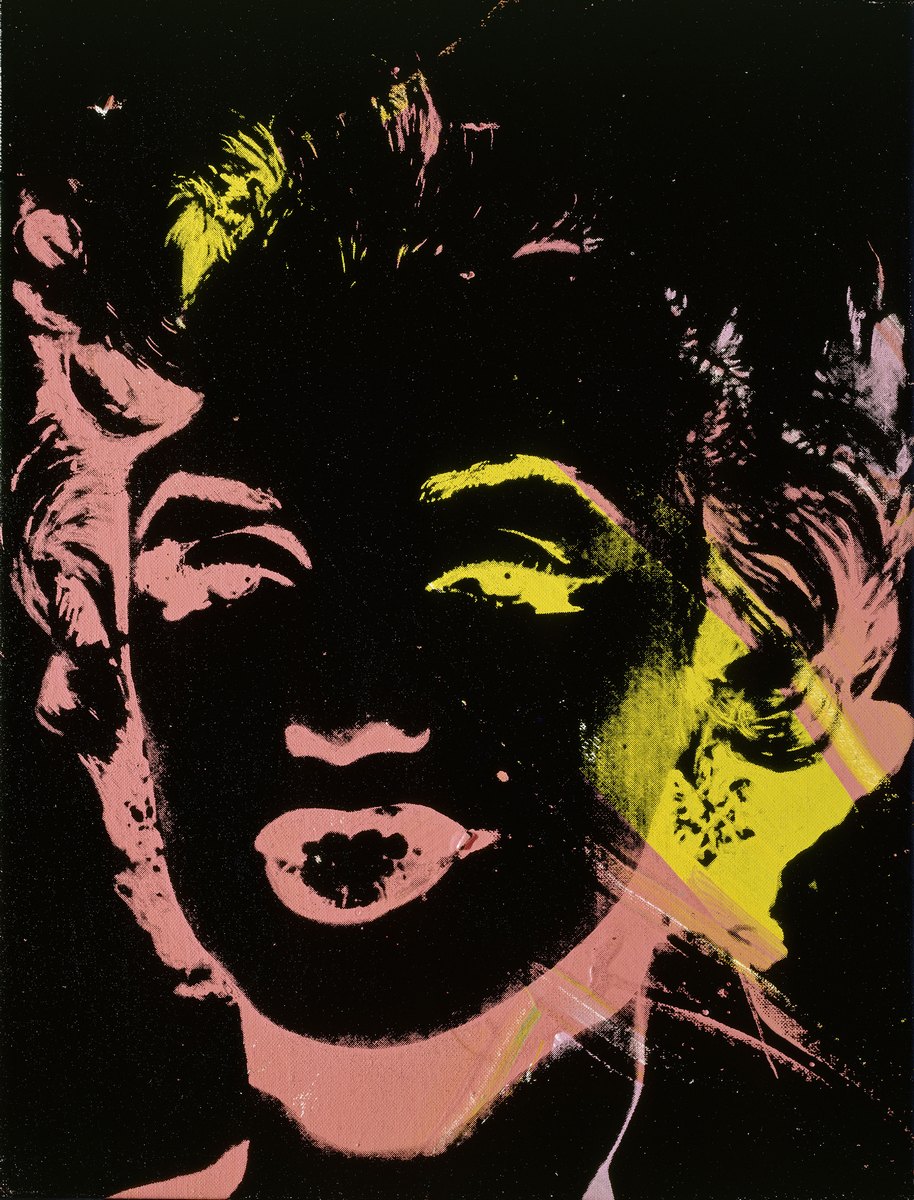 Andy Warhol, „Multicolored Marilyn”, 1979–1986, © 2016 The Andy Warhol Foundation for the Visual Arts, Inc. / Artists Rights Society (ARS), New York, © bpk/Nationalgalerie im Hamburger Bahnhof, SMB, Sammlung Marx. Zdjęcie: Jochen Littkemann (źródło: materiały prasowe organizatora wystawy)