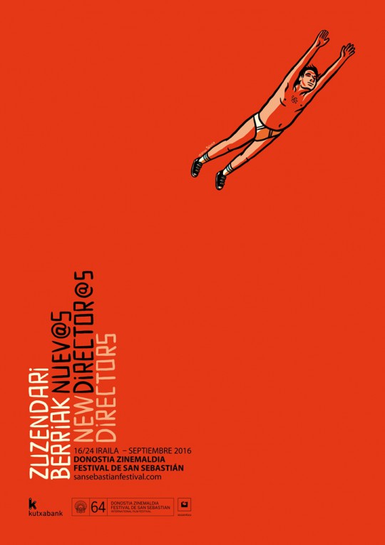 64. Międzynarodowy Festiwal Filmowy w San Sebastián, 2016, plakat (źródło: materiały prasowe)
