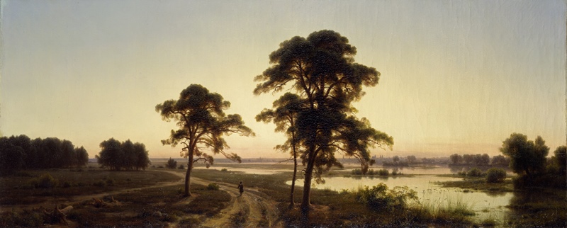 Carl F. Lessing, „Krajobraz śląski”, 1841, Muzeum Miejskie Wrocławia, 2016 (źródło: dzięki uprzejmości Muzeum)