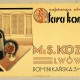 Tadeusz Teodorowicz-Todorowski, reklama winiarni Stara komnata we Lwowie, 1934, zbiory Muzeum Architektury we Wrocławiu (źródło: materiały prasowe organizatora)
