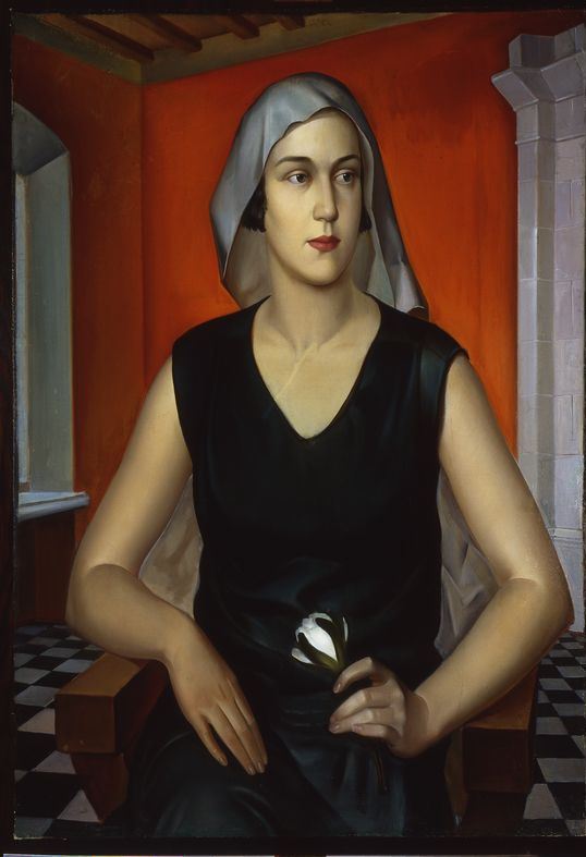 Kazimierz Kwiatkowski (1893–1964) Portret żony, 1925-1930 olej, płótno, 91x75 nr inw. MPW 2980 (źródło: mat. prasowe MNW)